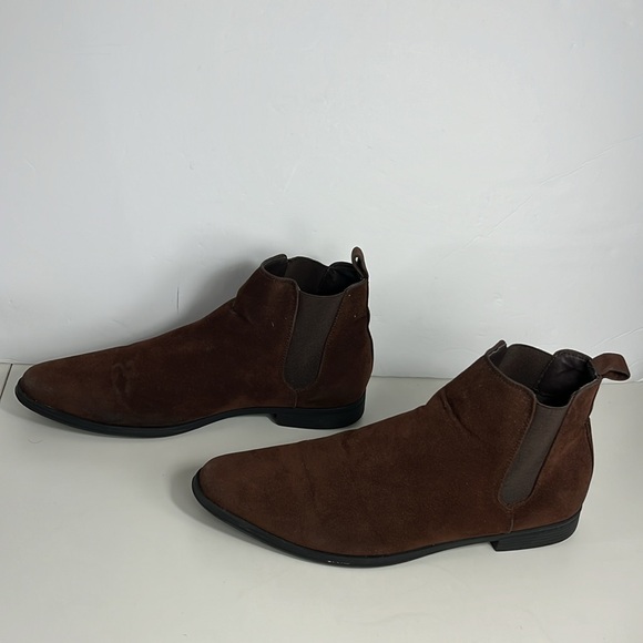  Dark Brown Men\'s Suede Boots main image 8